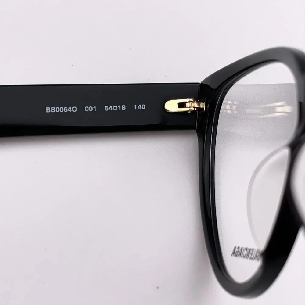 Balenciaga Everyday BB0064O 001 Eyeglasses Black Cat Eye Women